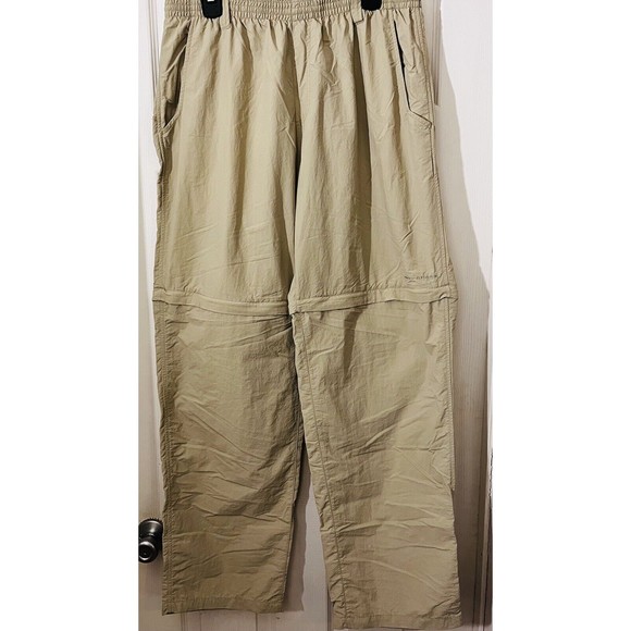 Columbia Other - Columbia PFG Men's Khaki Cargo Convertible Hiking Pants To Shorts Size XLx32L